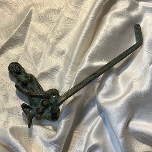 Cast Iron Mermaid Towel Holder